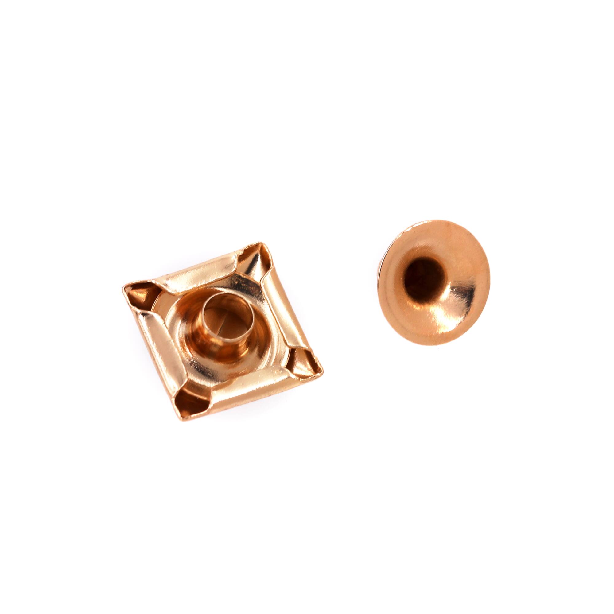 Assorted Gold Leather Rivet Mix by Bead Landing™
